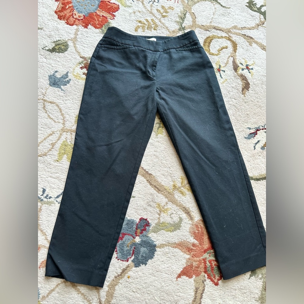 Ann Taylor Loft Julie Black Trousers Women’s Size 6